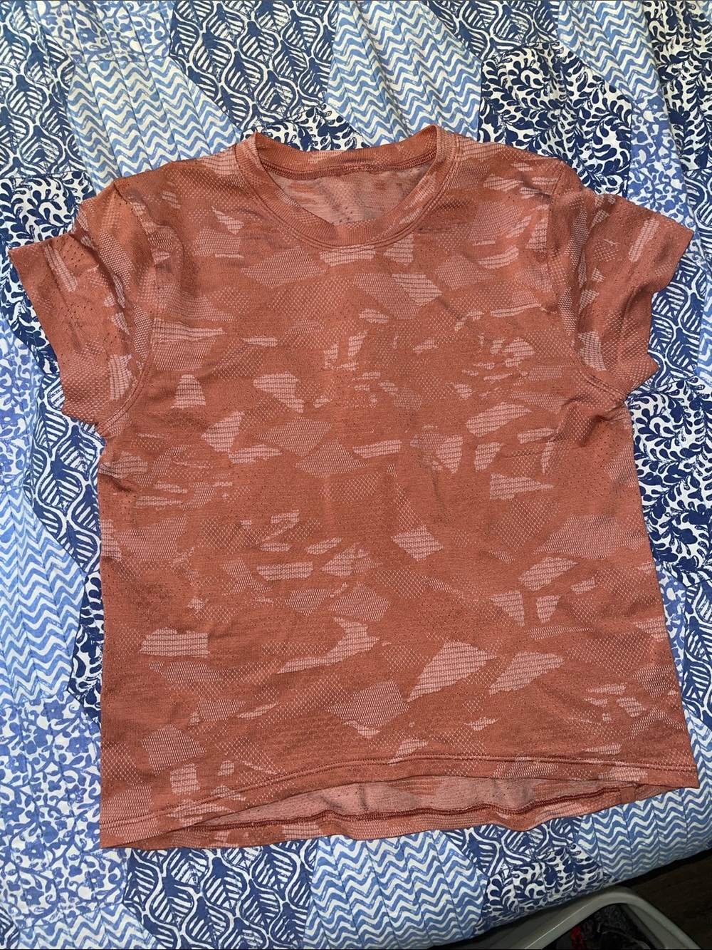 Lululemon- Train To Be Short Sleeve Shirt